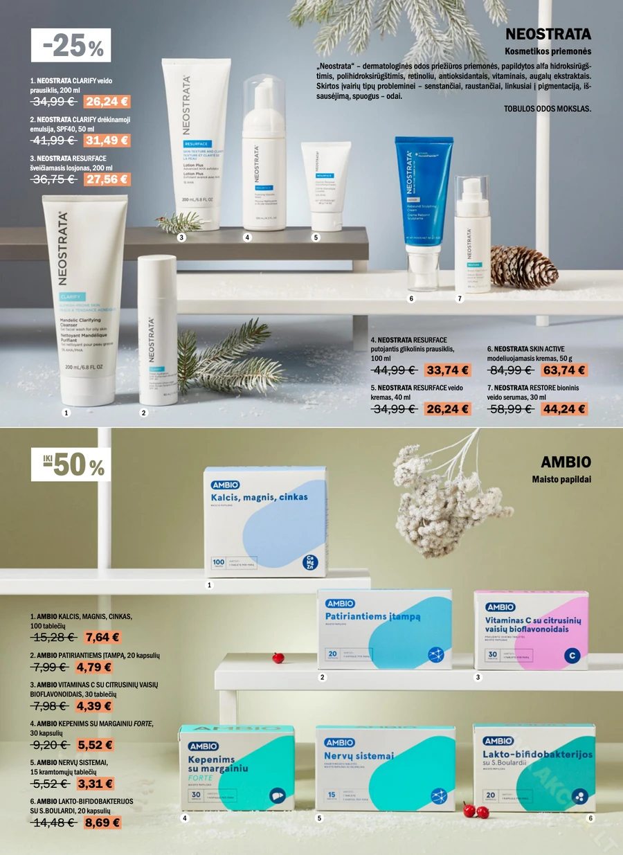 GINTARINĖ VAISTINĖ „Grožio katalogas“ puslapis 9