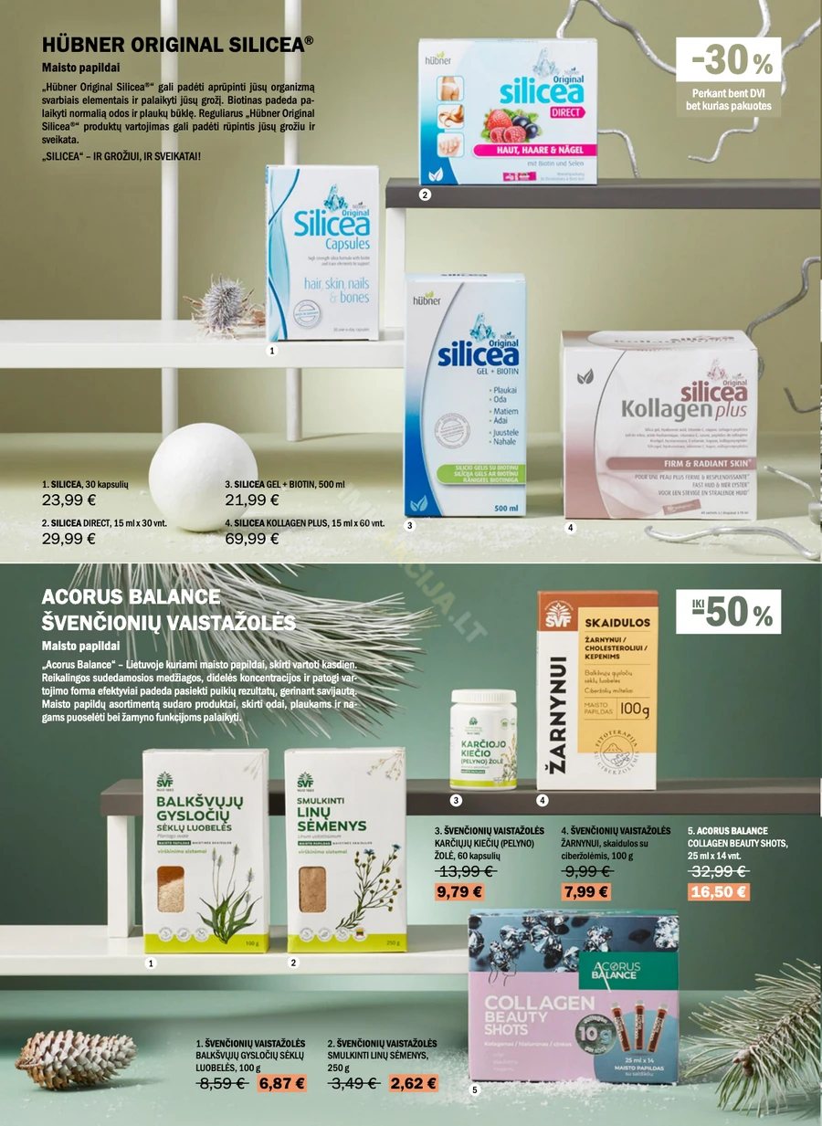 GINTARINĖ VAISTINĖ „Grožio katalogas“ puslapis 10