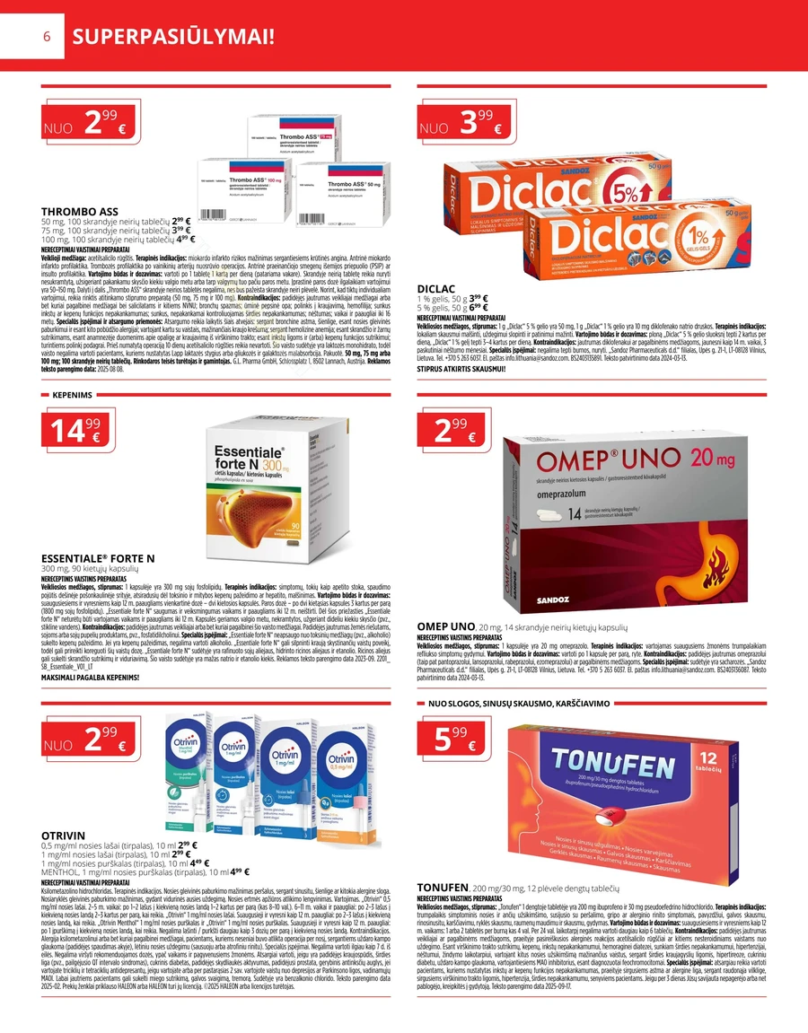 GINTARINĖ VAISTINĖ akcijų leidinys puslapis 6
