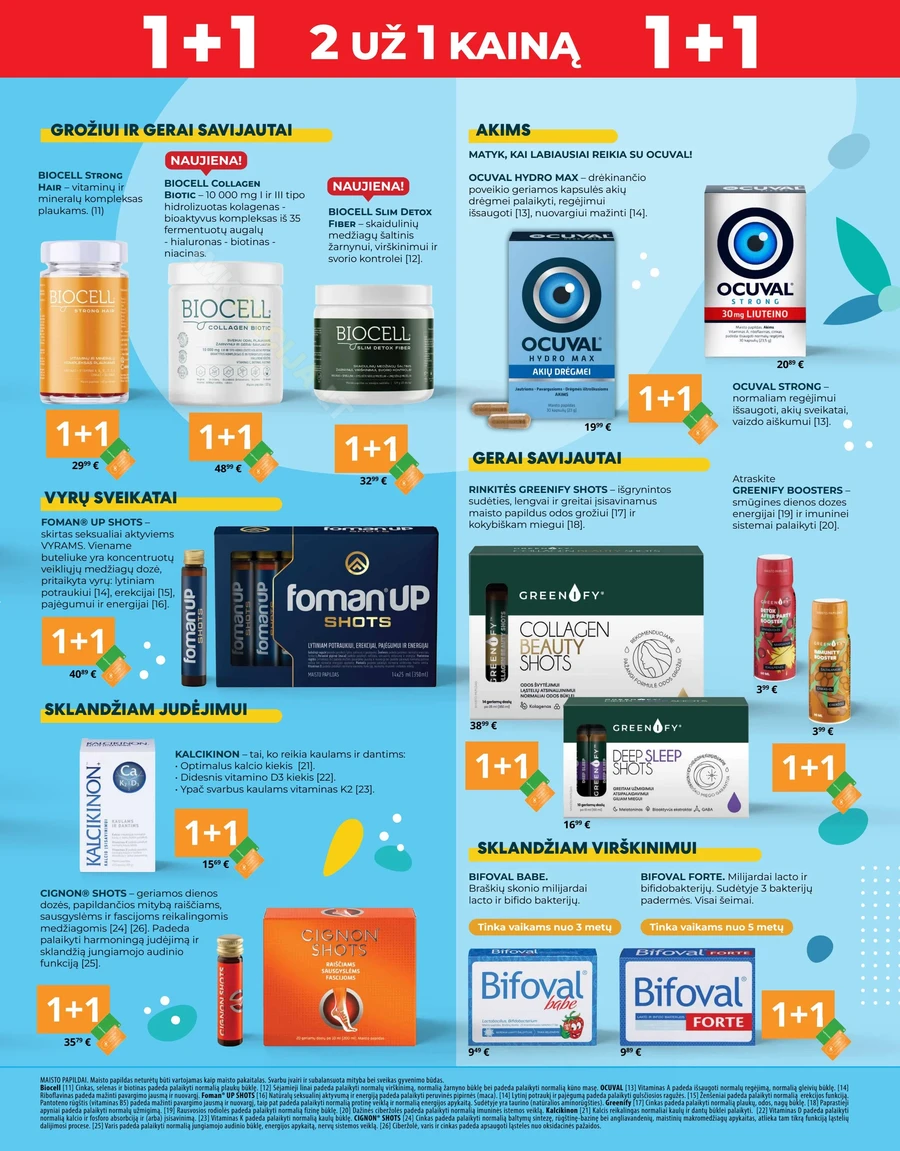 GINTARINĖ VAISTINĖ akcijų leidinys puslapis 17