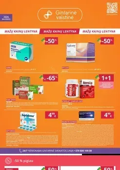 GINTARINĖ VAISTINĖ akcijų leidinys