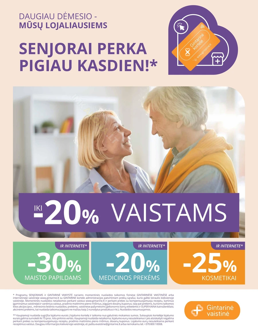 GINTARINĖ VAISTINĖ akcijų leidinys puslapis 13