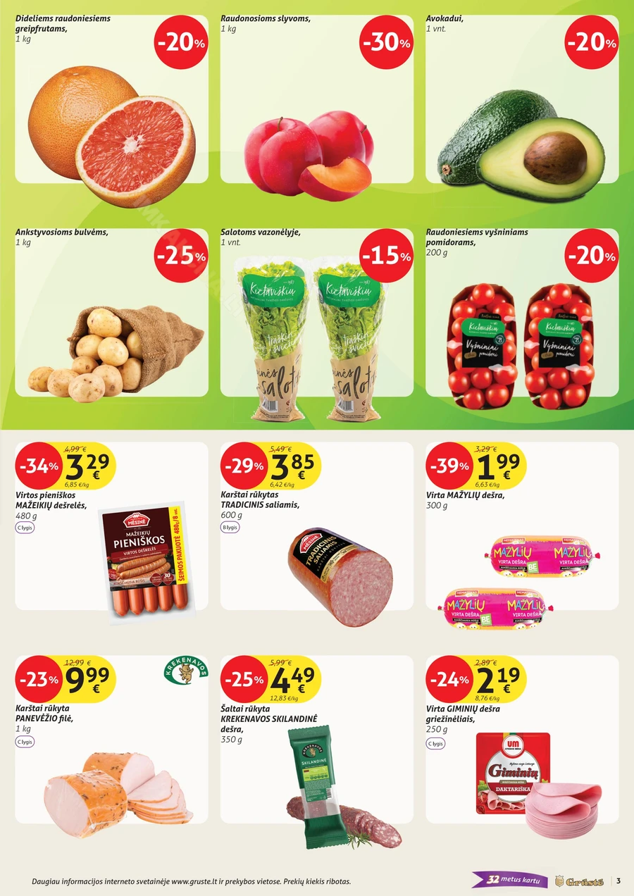 GRŪSTĖ akcijų leidinys Nr. 12 puslapis 3