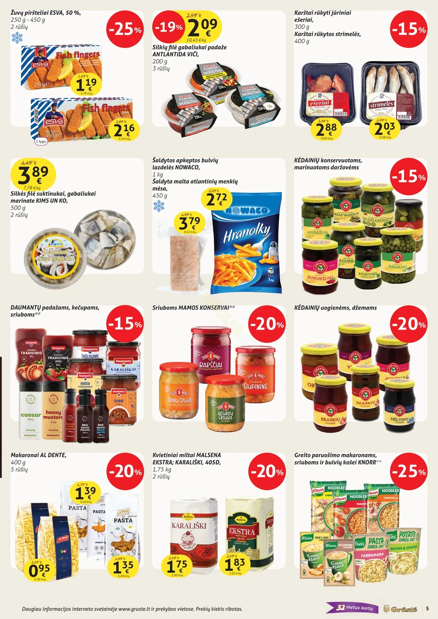 GRŪSTĖ akcijų leidinys Nr. 12 puslapis 5