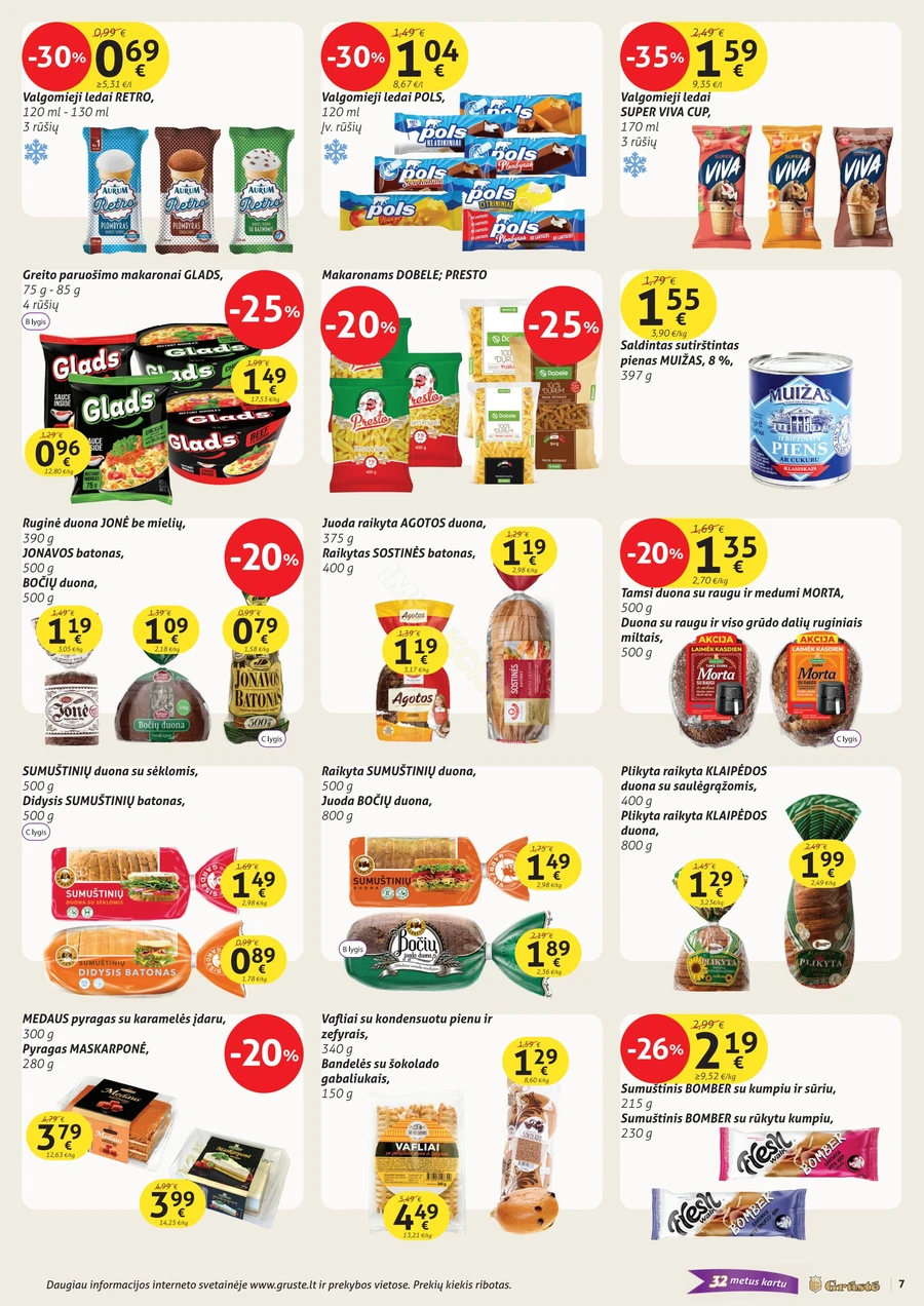 GRŪSTĖ akcijų leidinys Nr. 12 puslapis 7