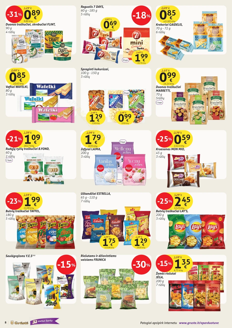 GRŪSTĖ akcijų leidinys Nr. 12 puslapis 8
