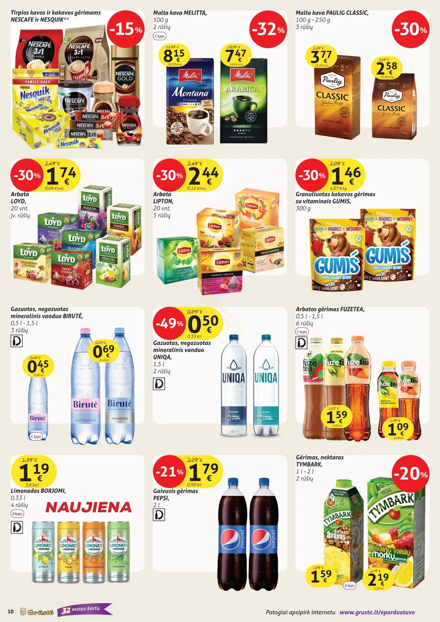 GRŪSTĖ akcijų leidinys Nr. 12 puslapis 10