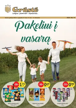 GRŪSTĖ akcijų leidinys Nr. 14