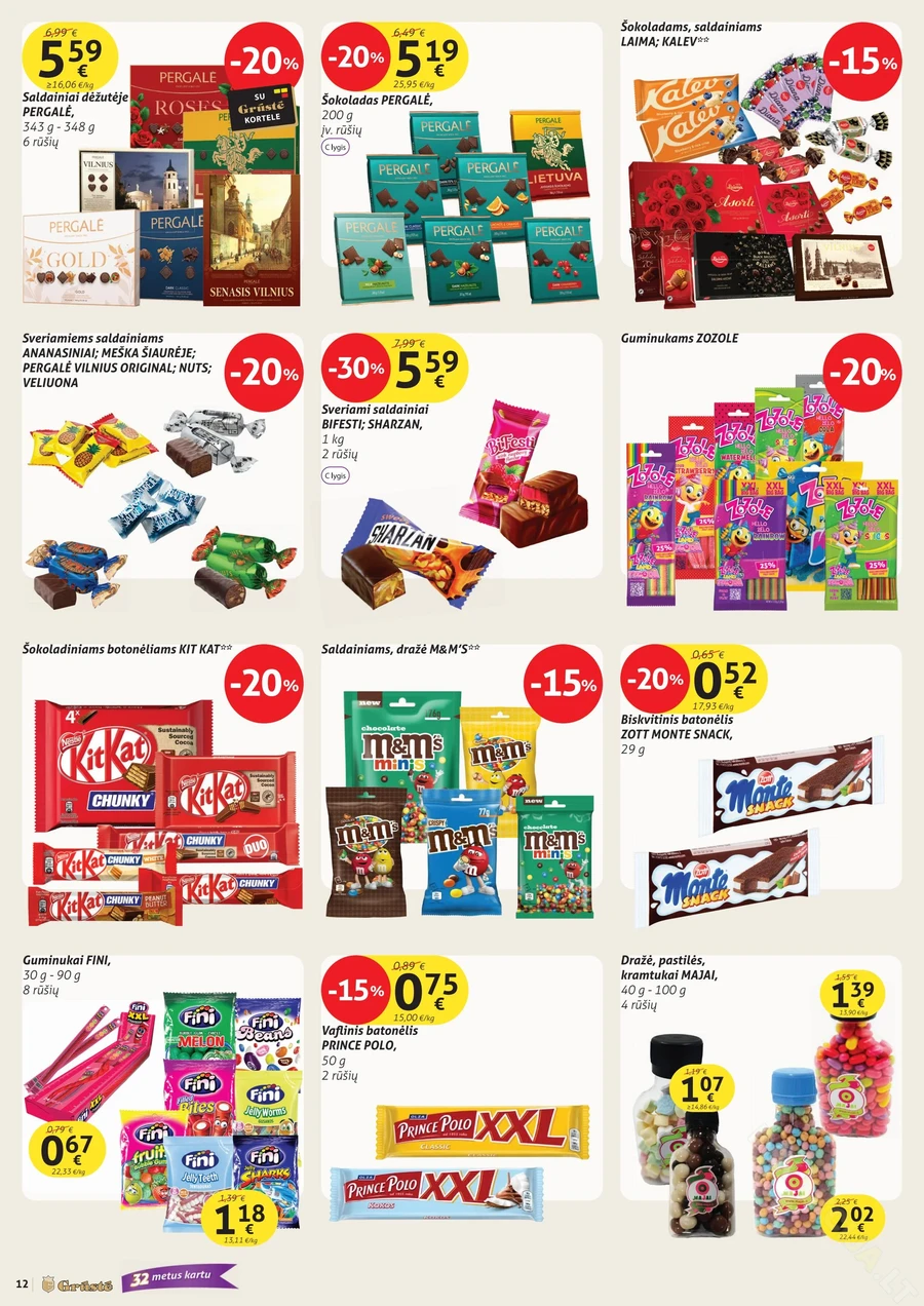 GRŪSTĖ akcijų leidinys Nr. 17 puslapis 12