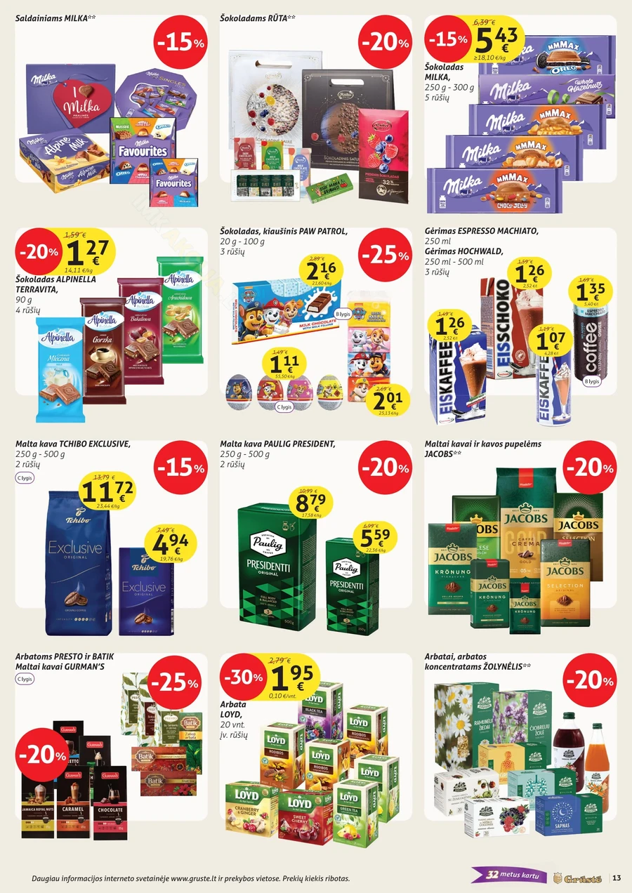 GRŪSTĖ akcijų leidinys Nr. 17 puslapis 13