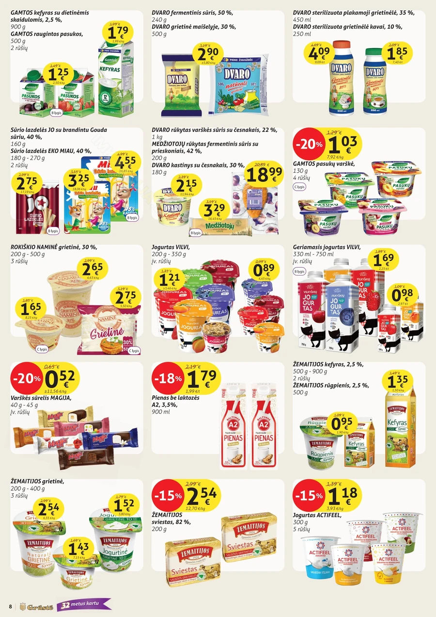 GRŪSTĖ akcijų leidinys Nr. 17 puslapis 8