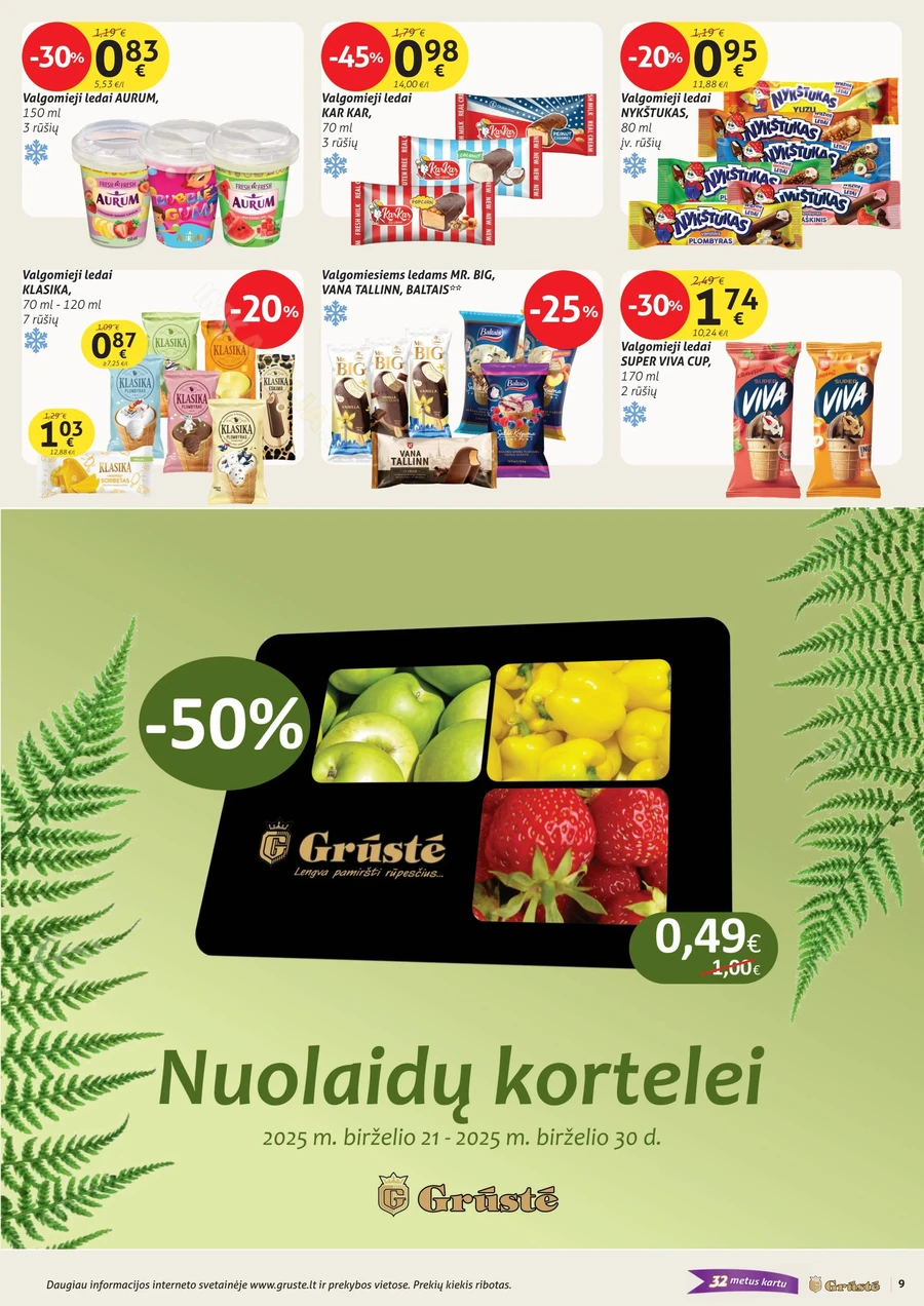 GRŪSTĖ akcijų leidinys Nr. 17 puslapis 9