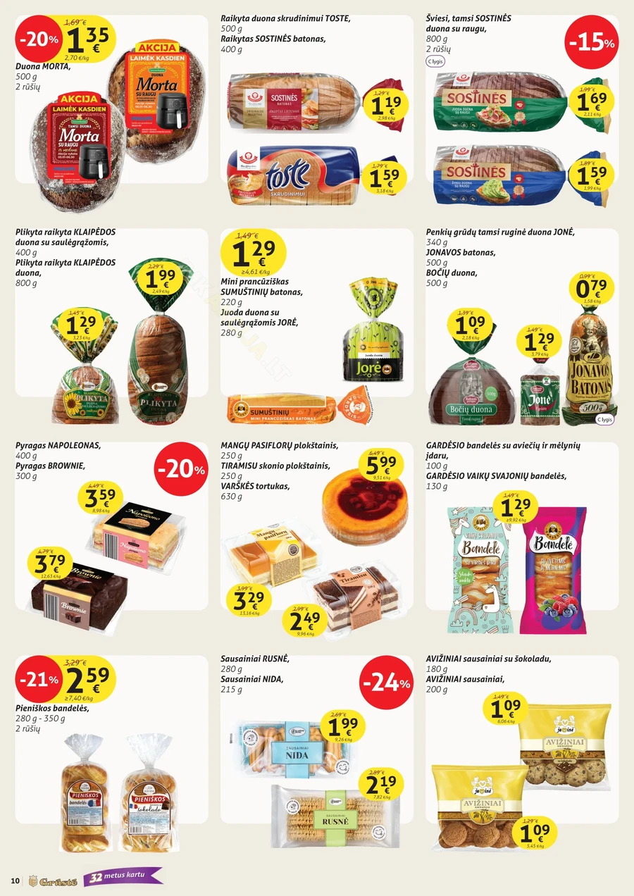 GRŪSTĖ akcijų leidinys Nr. 17 puslapis 10