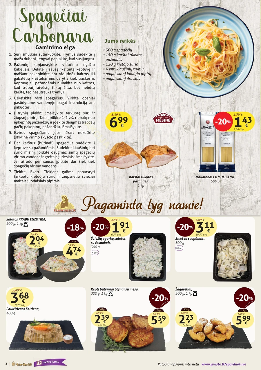 GRŪSTĖ akcijų leidinys Nr. 18 puslapis 2