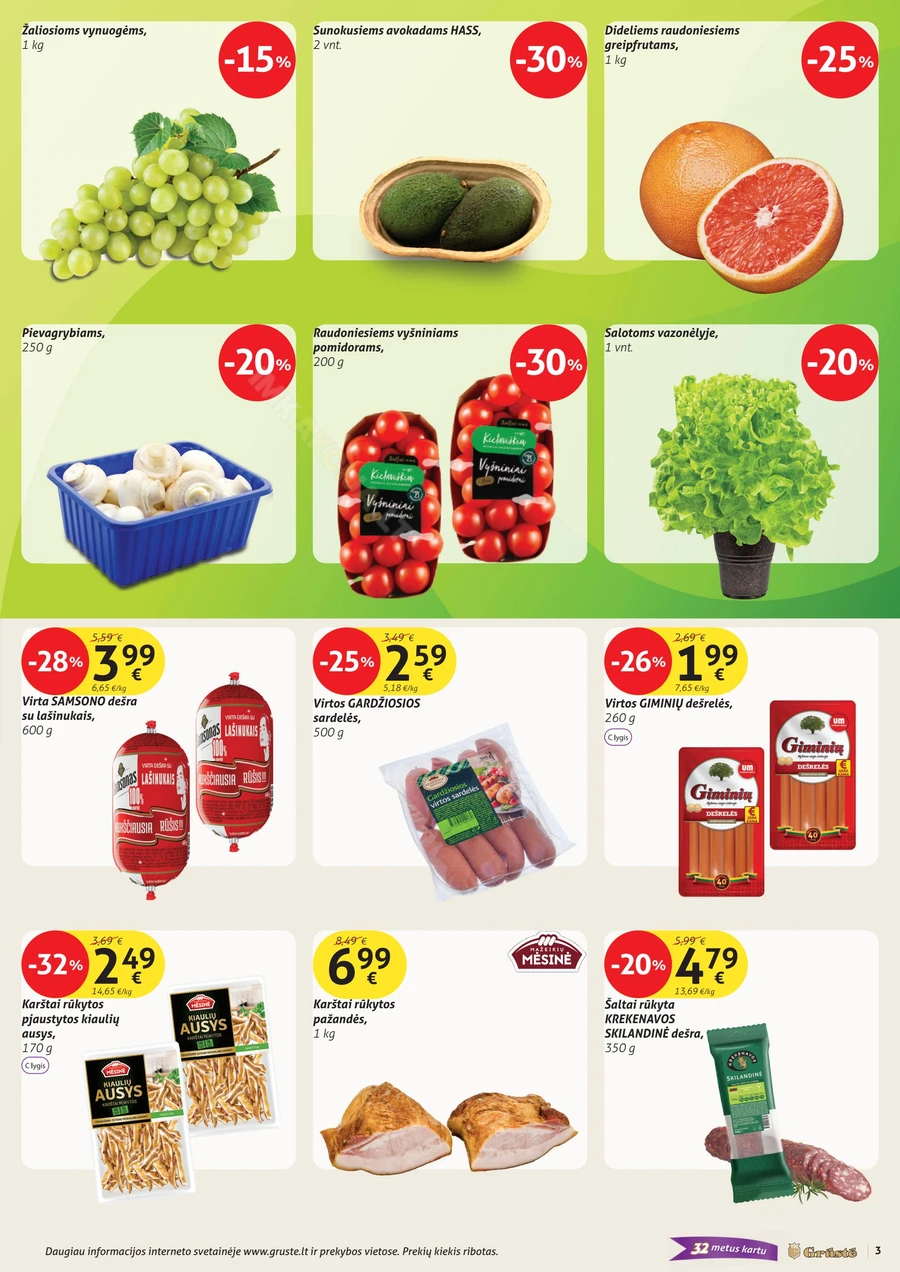 GRŪSTĖ akcijų leidinys Nr. 18 puslapis 3