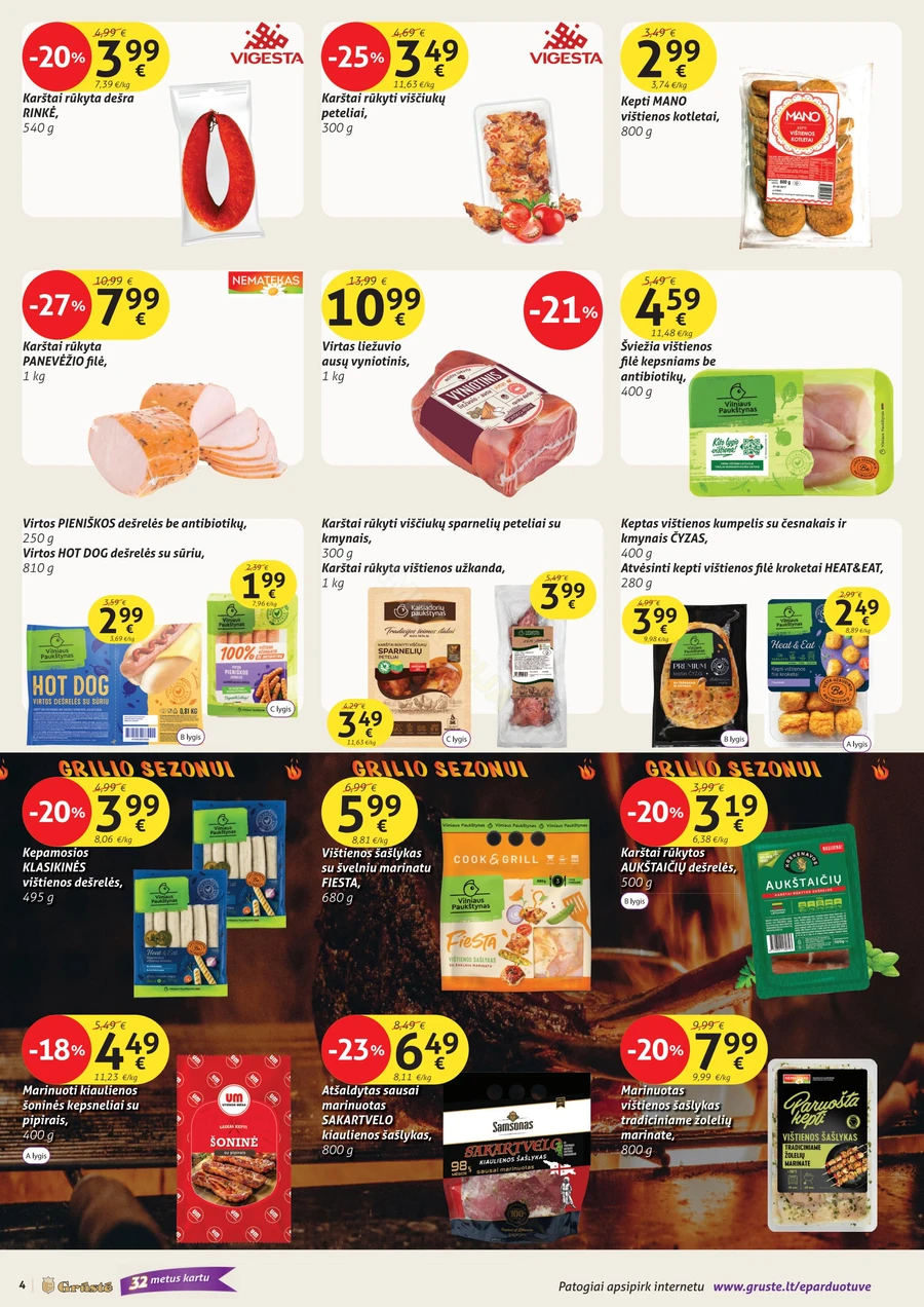 GRŪSTĖ akcijų leidinys Nr. 18 puslapis 4