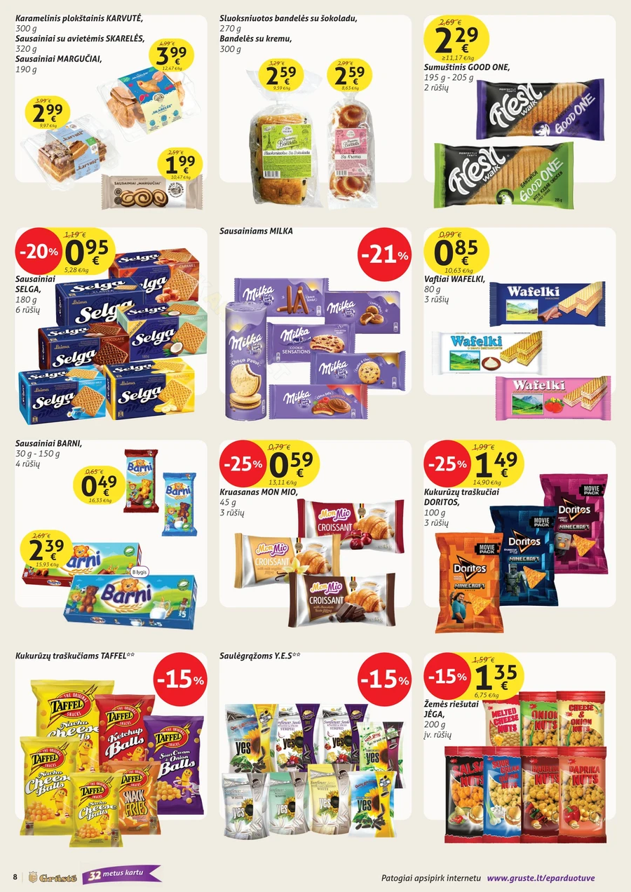 GRŪSTĖ akcijų leidinys Nr. 18 puslapis 8