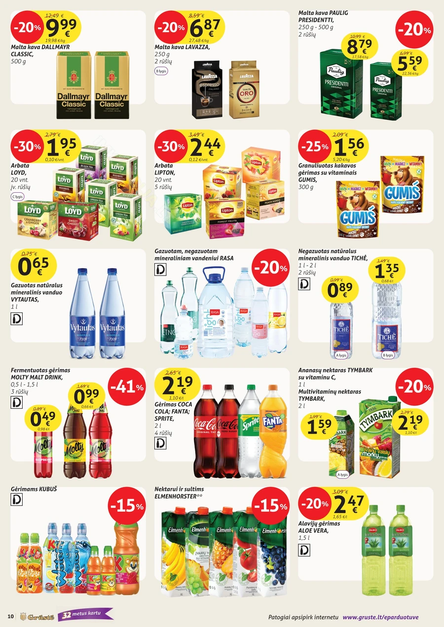 GRŪSTĖ akcijų leidinys Nr. 18 puslapis 10