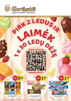 GRŪSTĖ akcijų leidinys Nr. 18