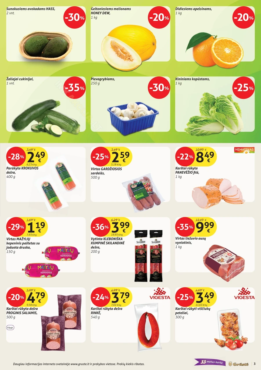 GRŪSTĖ akcijų leidinys Nr. 24 puslapis 3