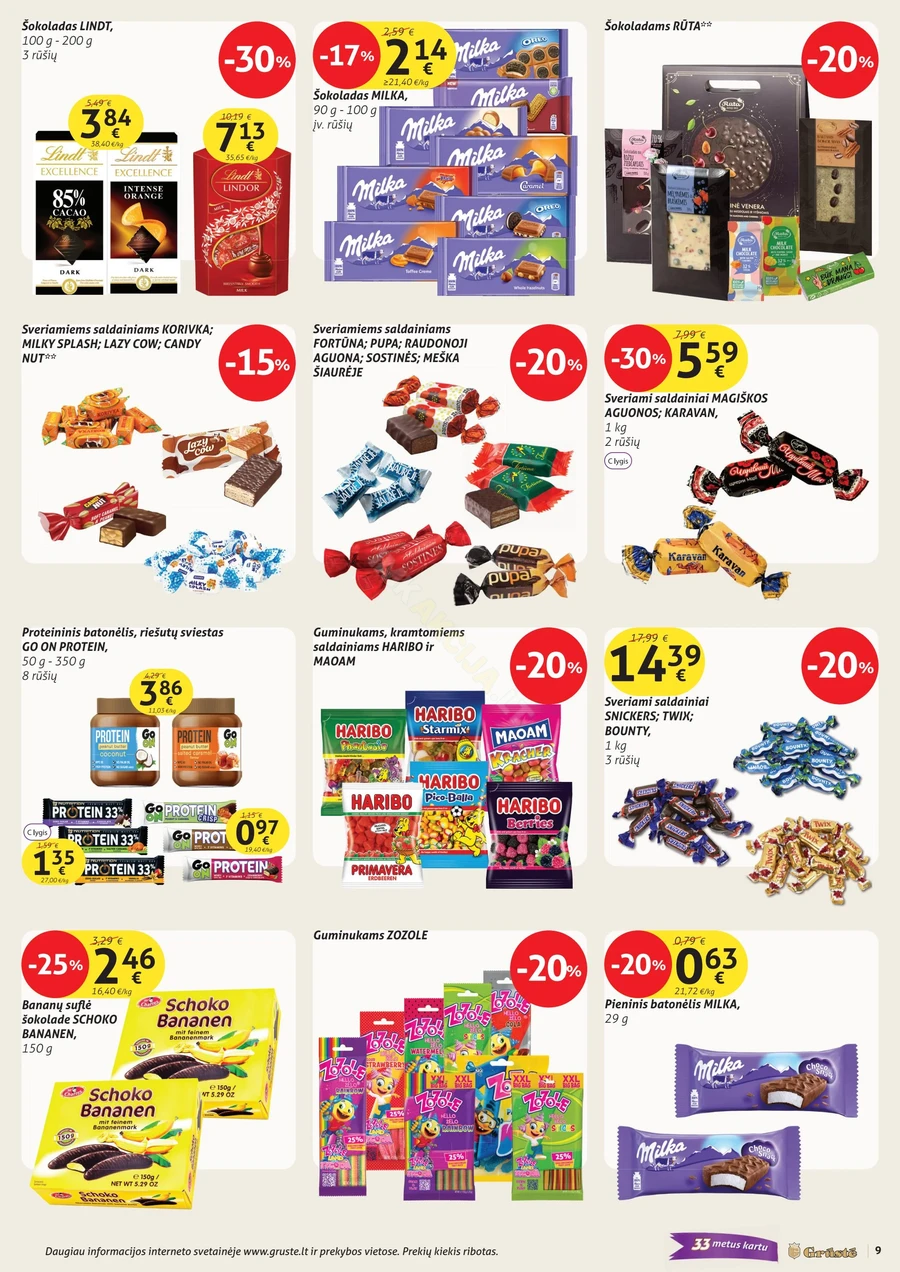 GRŪSTĖ akcijų leidinys Nr. 24 puslapis 9