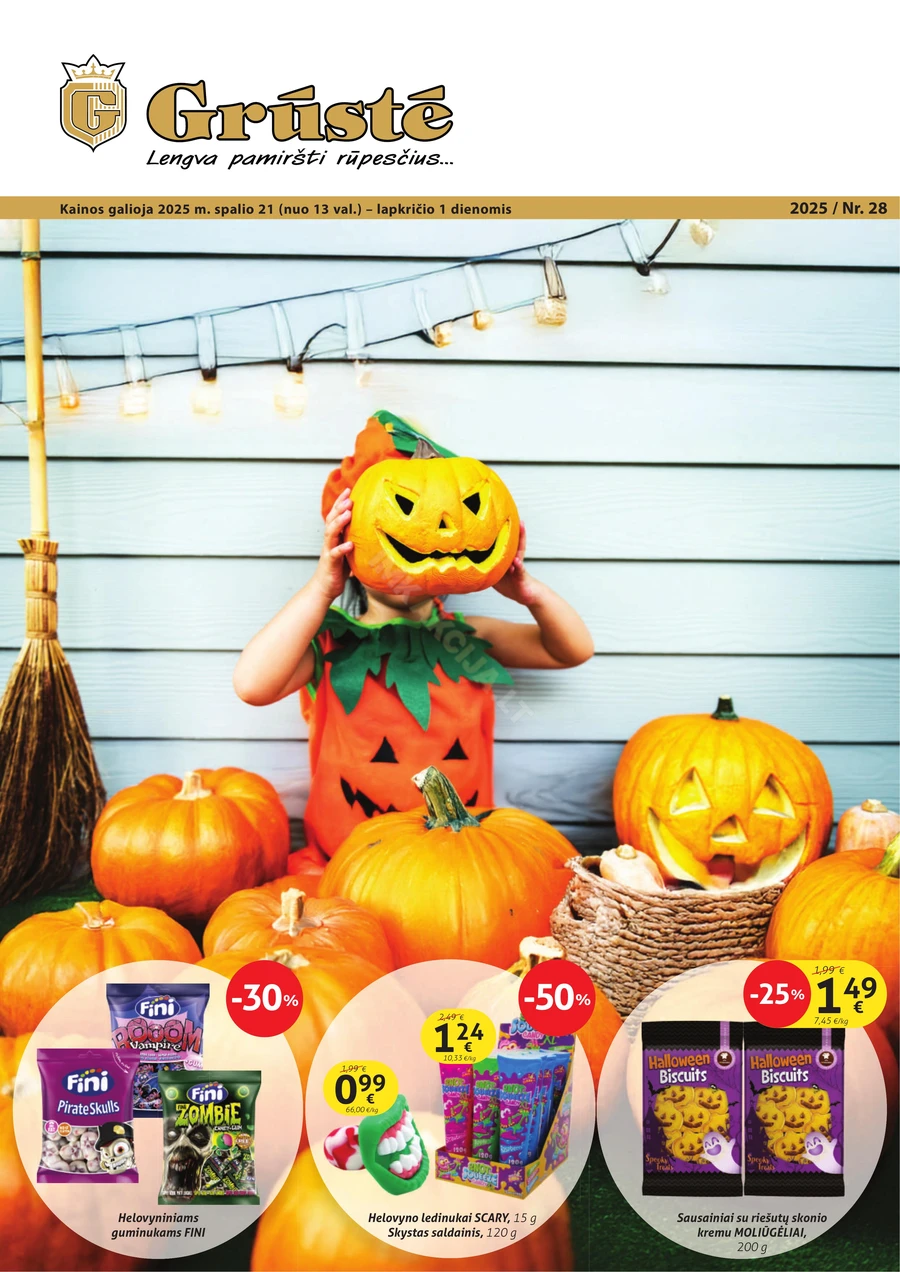 GRŪSTĖ akcijų leidinys Nr. 28 puslapis 1
