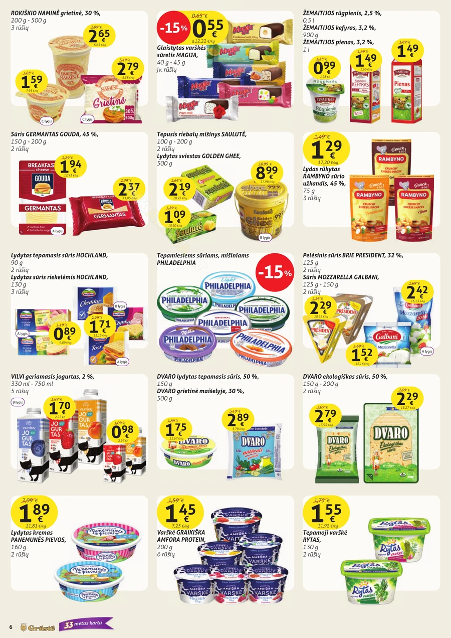GRŪSTĖ akcijų leidinys Nr. 28 puslapis 6