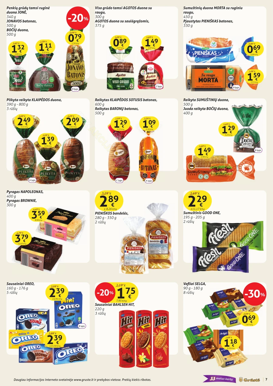 GRŪSTĖ akcijų leidinys Nr. 28 puslapis 7