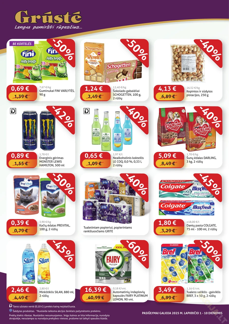 GRŪSTĖ akcijų leidinys „Ko gero, pigiau nerasi“ puslapis 4