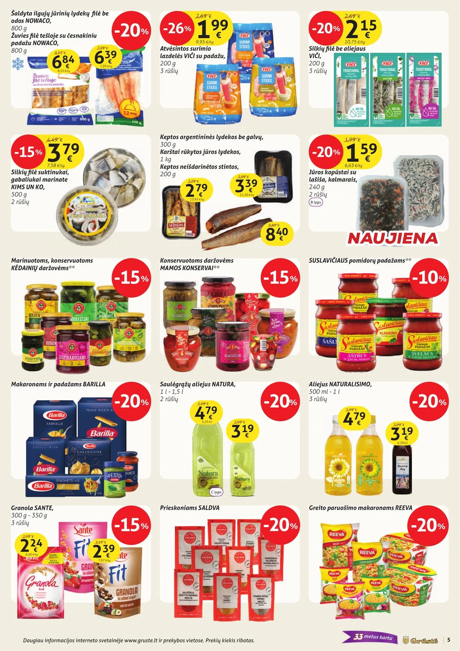 GRŪSTĖ akcijų leidinys Nr. 30 puslapis 5