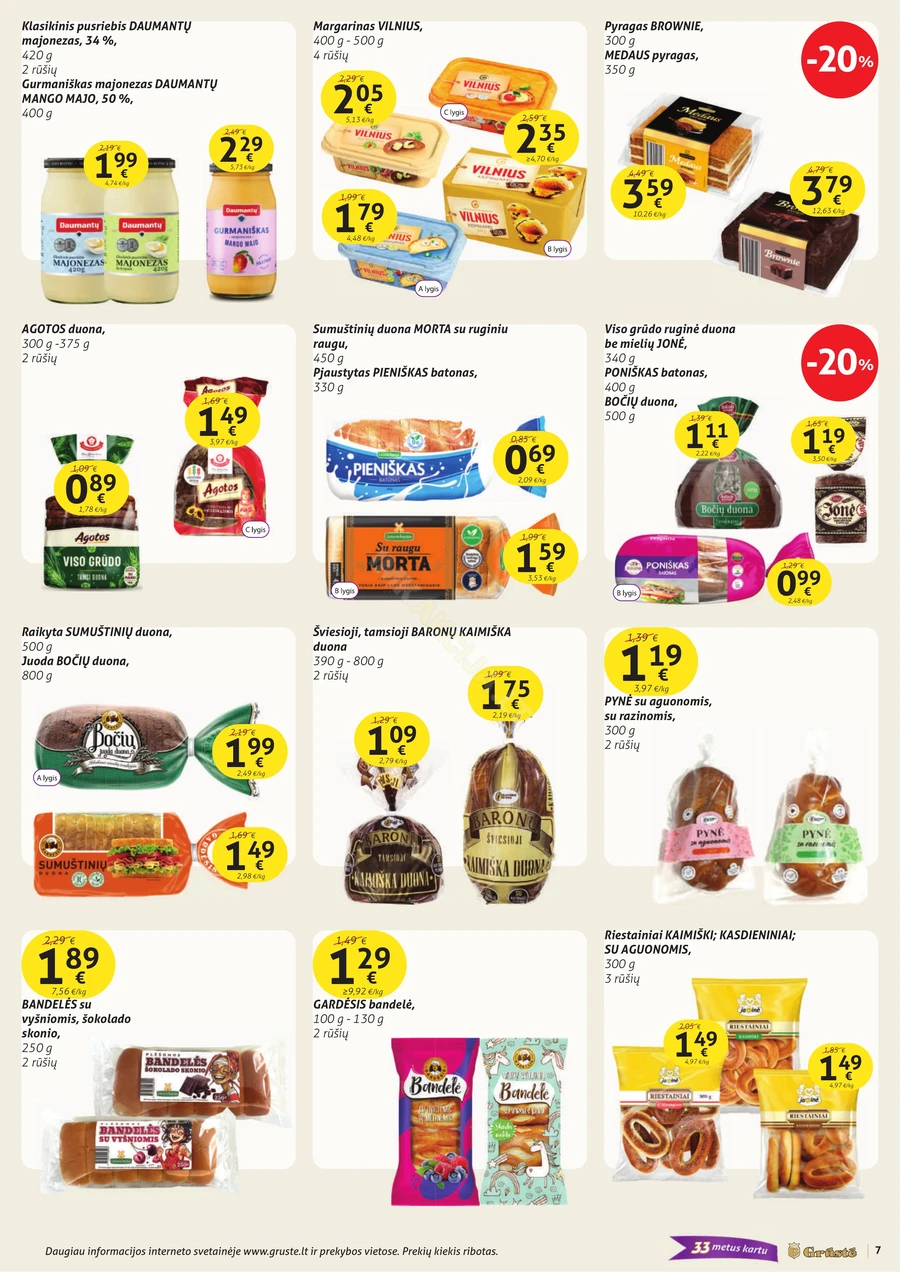 GRŪSTĖ akcijų leidinys Nr. 30 puslapis 7