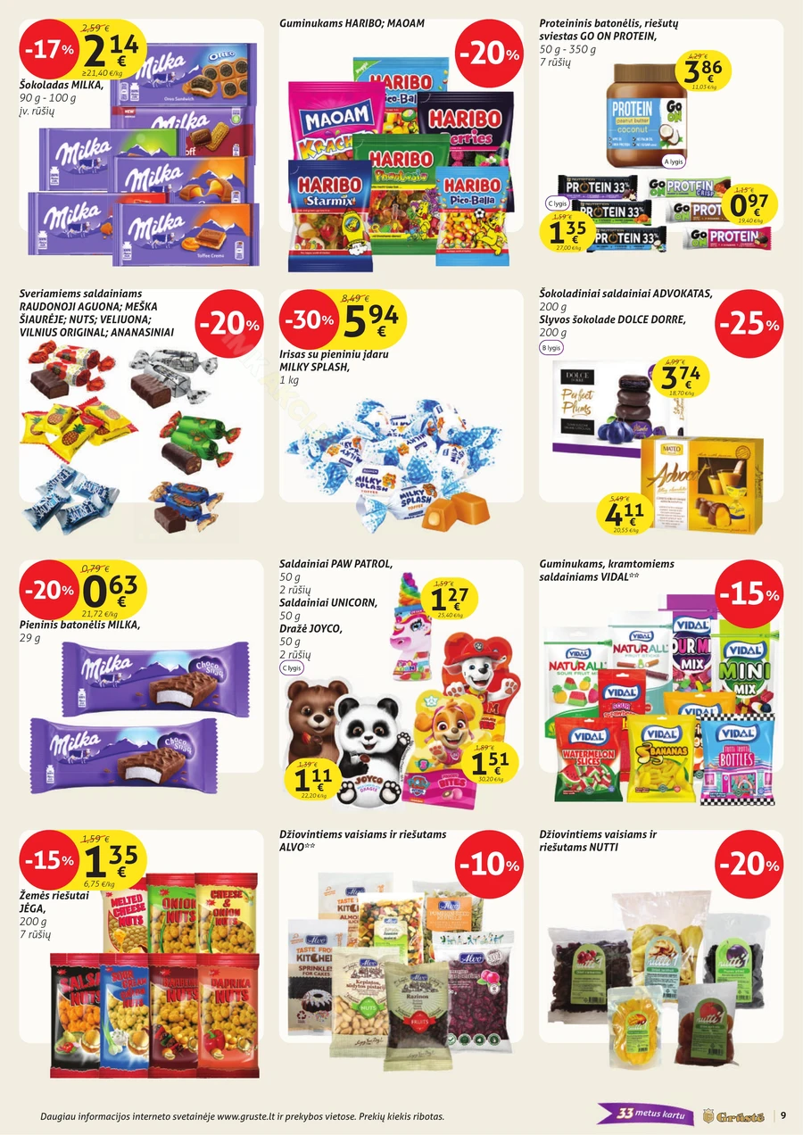 GRŪSTĖ akcijų leidinys Nr. 30 puslapis 9