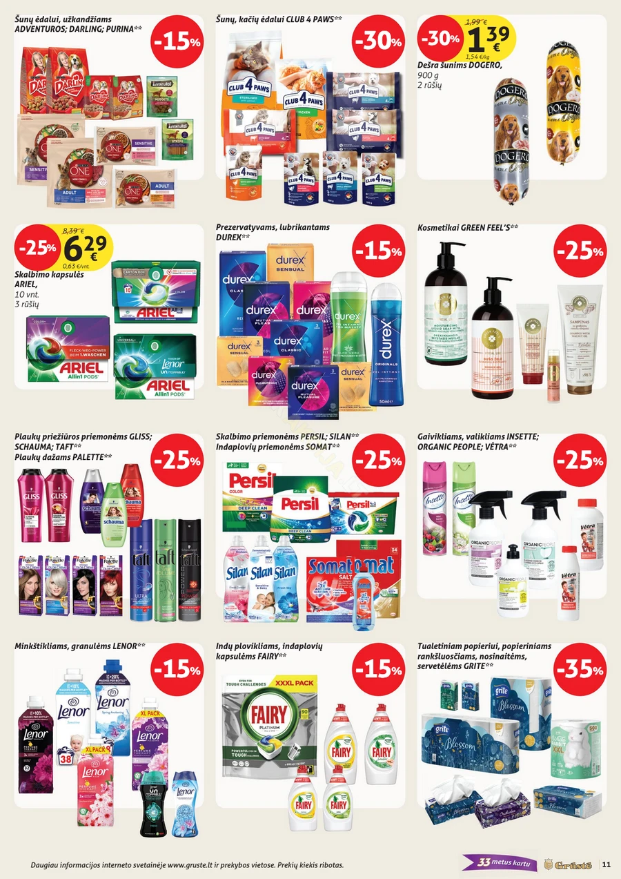 GRŪSTĖ akcijų leidinys Nr. 31 puslapis 11
