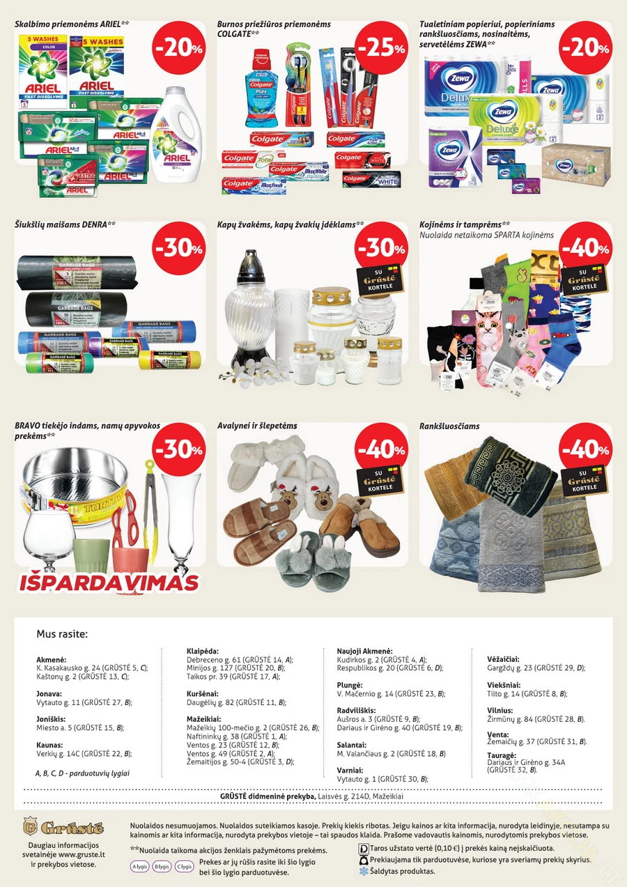 GRŪSTĖ akcijų leidinys Nr. 31 puslapis 12