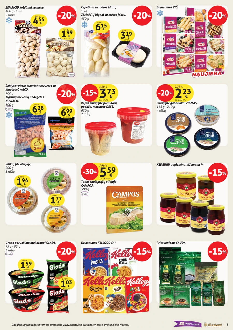 GRŪSTĖ akcijų leidinys Nr. 31 puslapis 5