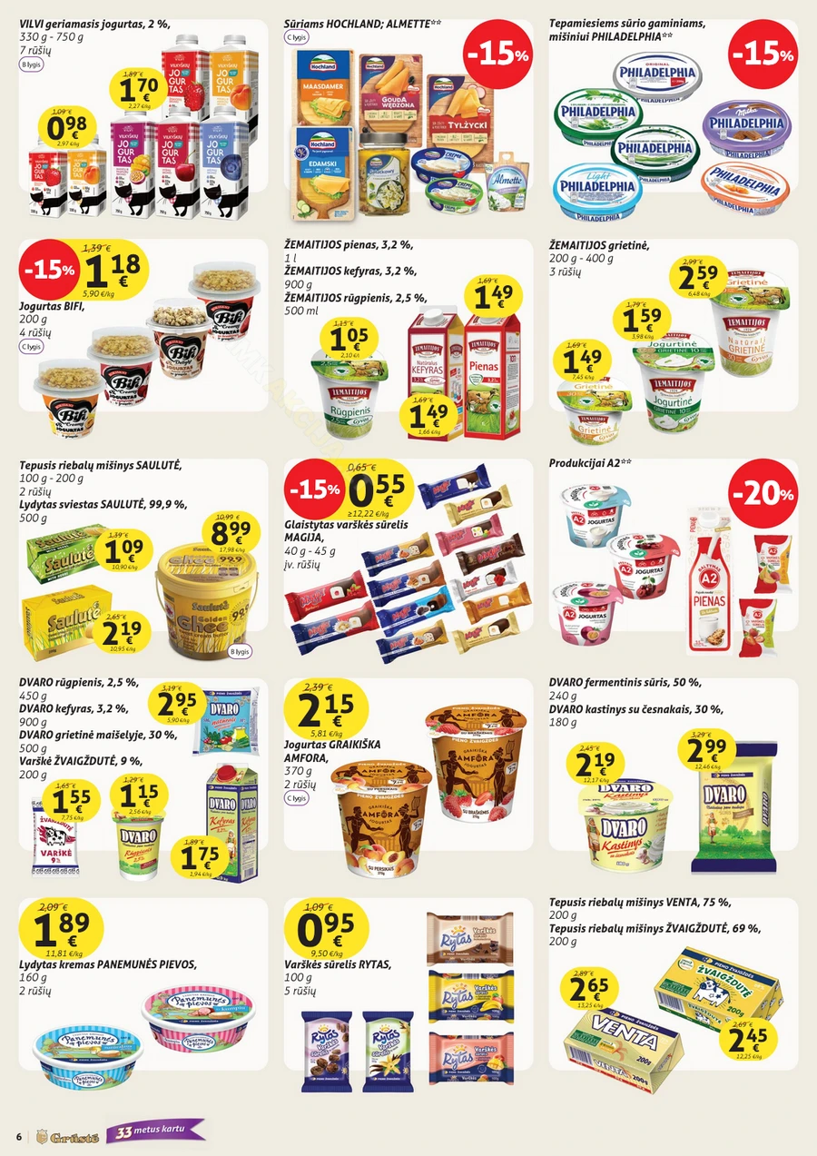 GRŪSTĖ akcijų leidinys Nr. 31 puslapis 6