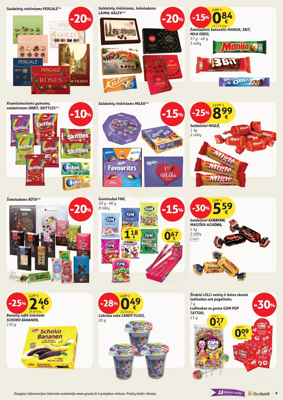 GRŪSTĖ akcijų leidinys Nr. 31 puslapis 9