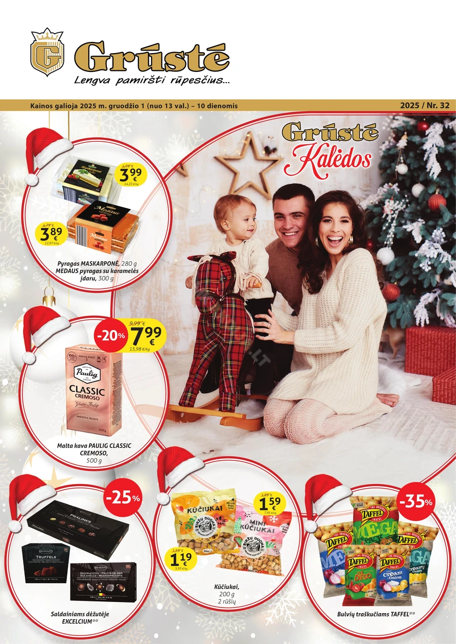 GRŪSTĖ akcijų leidinys Nr. 32 puslapis 1