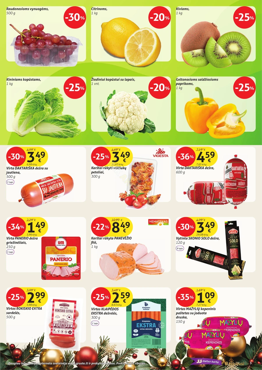 GRŪSTĖ akcijų leidinys Nr. 32 puslapis 3