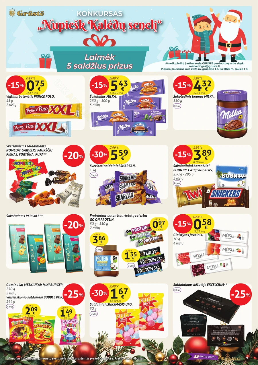 GRŪSTĖ akcijų leidinys Nr. 32 puslapis 9