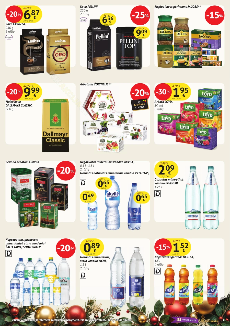 GRŪSTĖ akcijų leidinys Nr. 33 puslapis 11