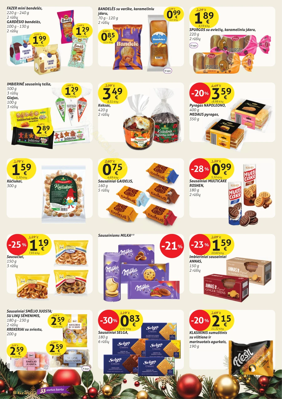 GRŪSTĖ akcijų leidinys Nr. 33 puslapis 8