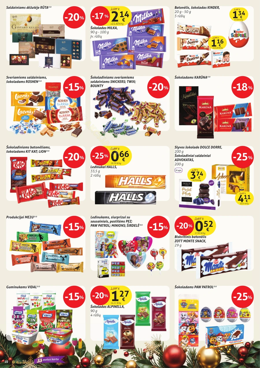 GRŪSTĖ akcijų leidinys Nr. 33 puslapis 10