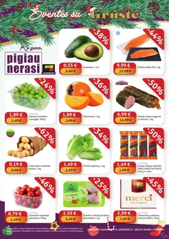 GRŪSTĖ akcijų leidinys „Ko gero, pigiau nerasi“