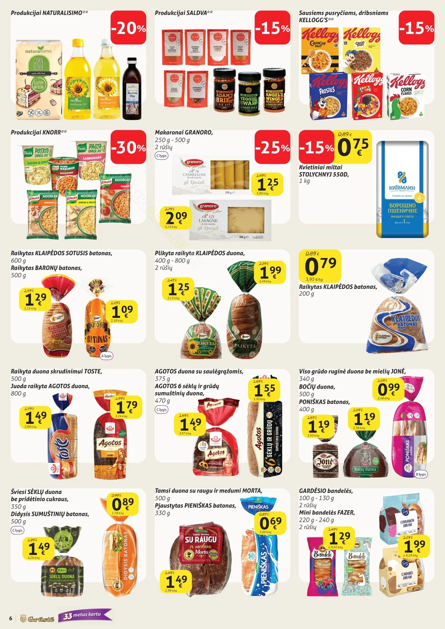 GRŪSTĖ akcijų leidinys Nr. 2 puslapis 6