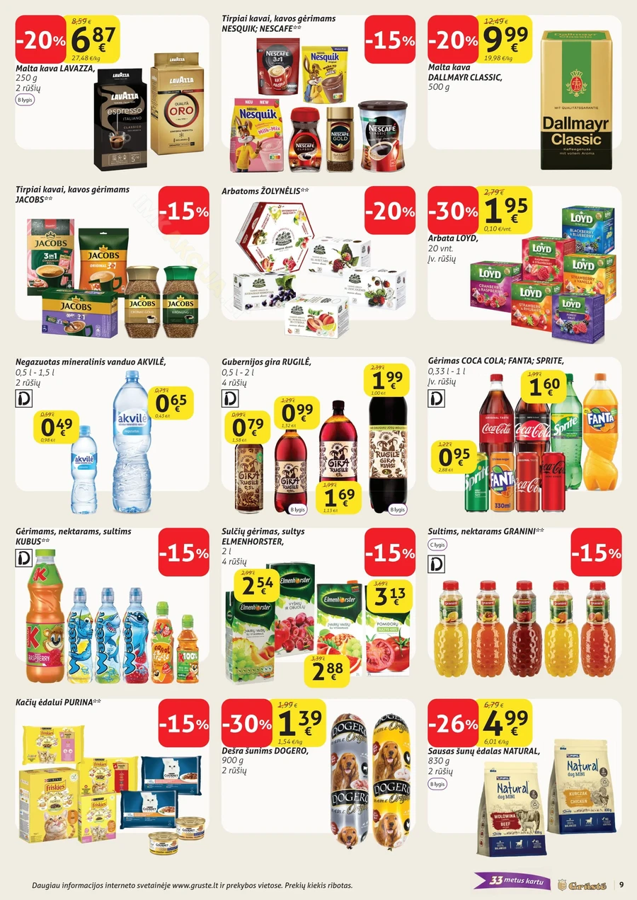 GRŪSTĖ akcijų leidinys Nr. 2 puslapis 9