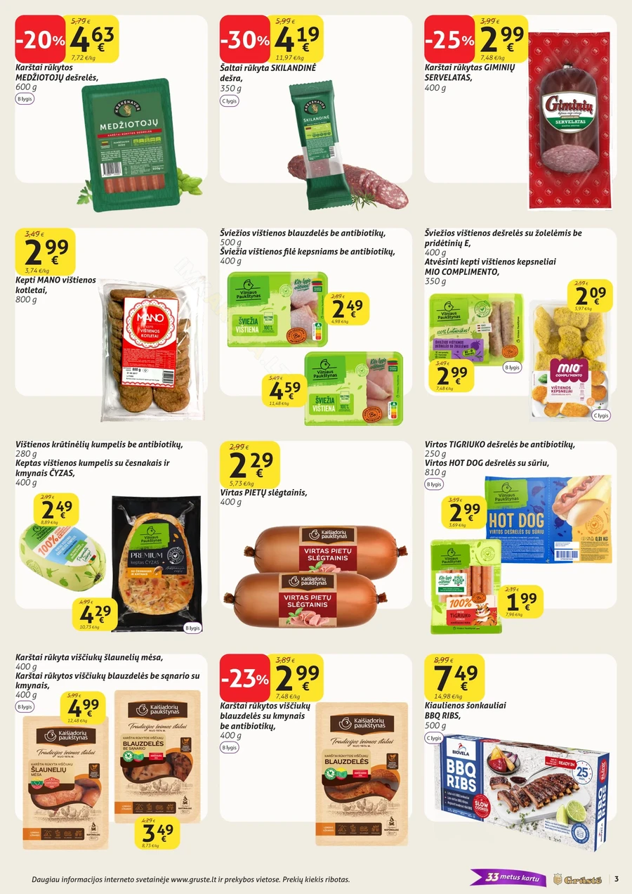 GRŪSTĖ akcijų leidinys Nr. 4 puslapis 3