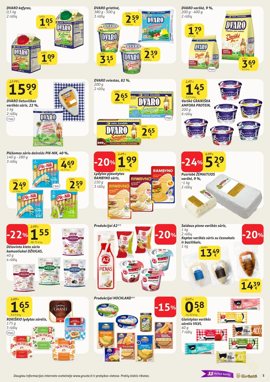 GRŪSTĖ akcijų leidinys Nr. 4 puslapis 5