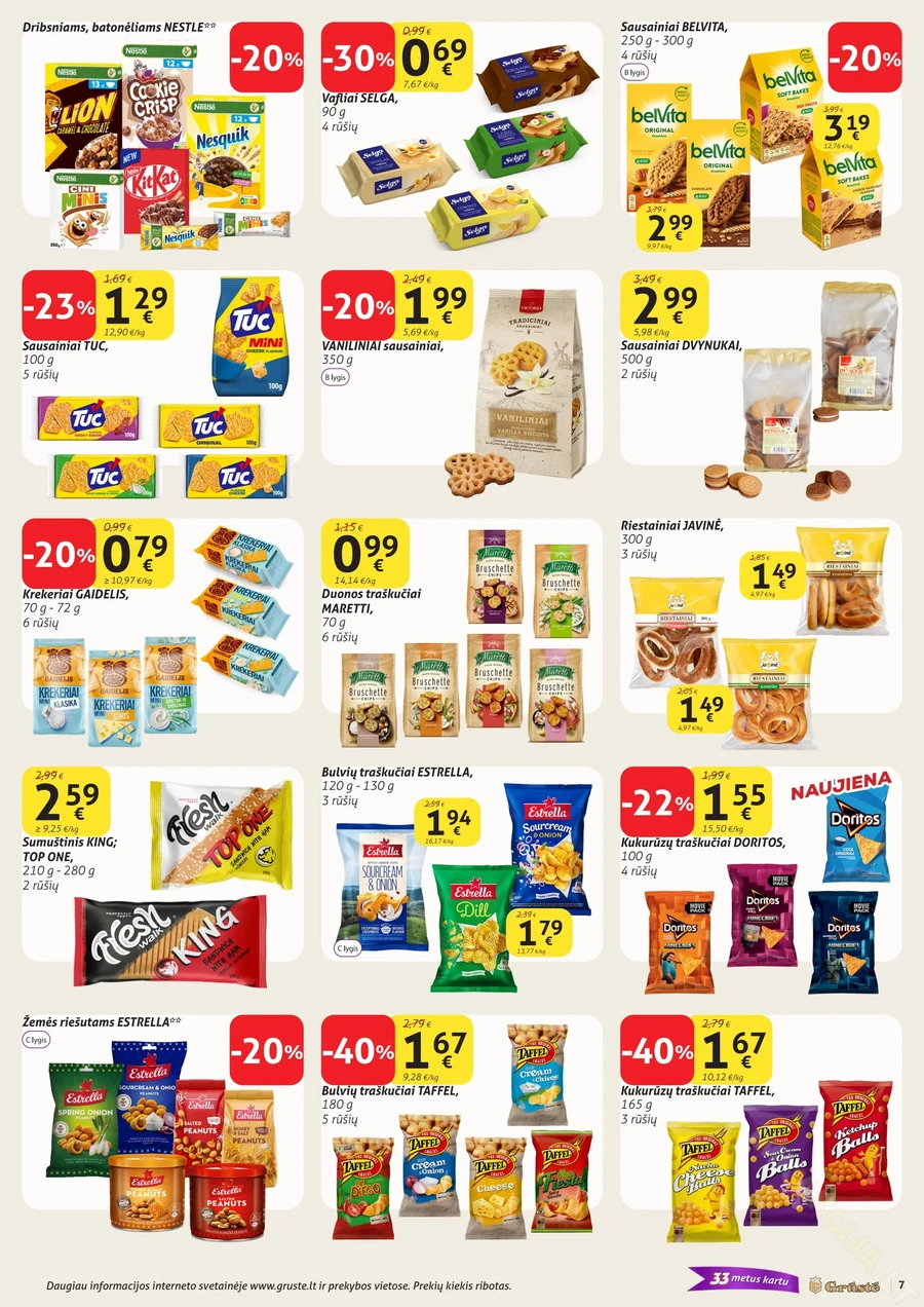 GRŪSTĖ akcijų leidinys Nr. 4 puslapis 7