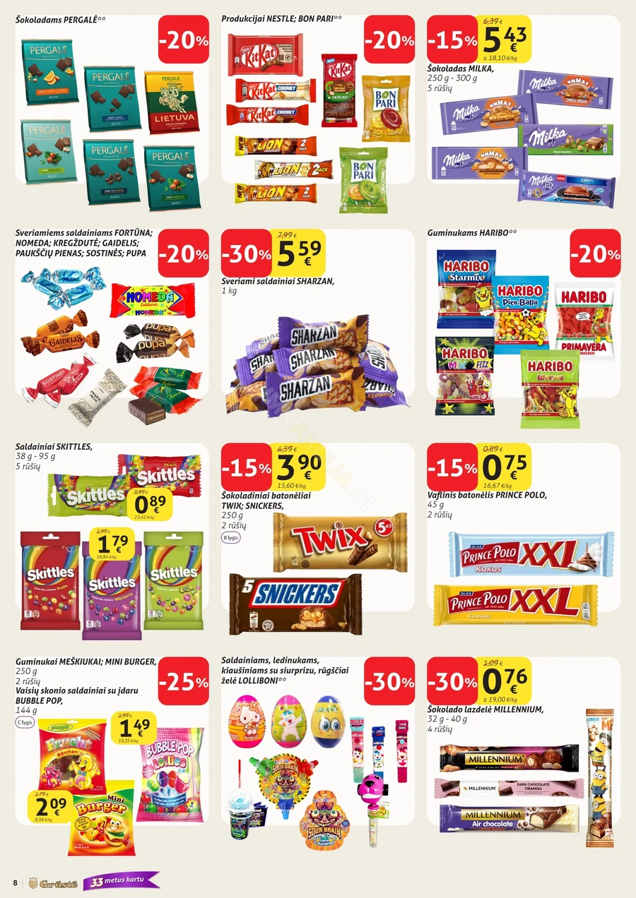 GRŪSTĖ akcijų leidinys Nr. 4 puslapis 8